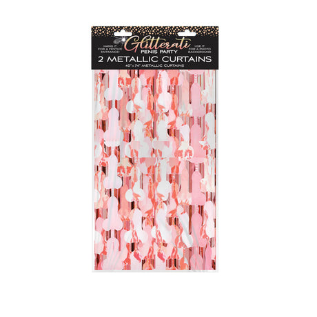 Buy Glitterati - Penis Foil Curtains - Party Novelty - 2 Pack at NZ’s Mega Adult Toys Store. Discover premium sex toys with discreet shipping at the best price in NZ