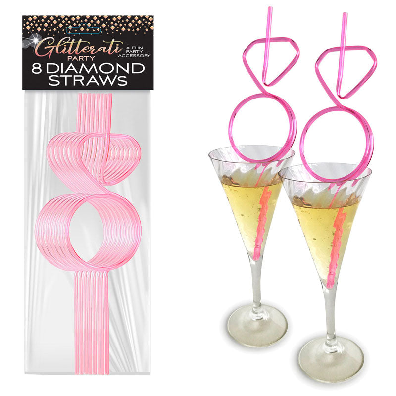 Buy Glitterati - Diamond Straw Set - Hens Party Novelty - Set of 8 at NZ’s Mega Adult Toys Store. Discover premium sex toys with discreet shipping at the best price in NZ