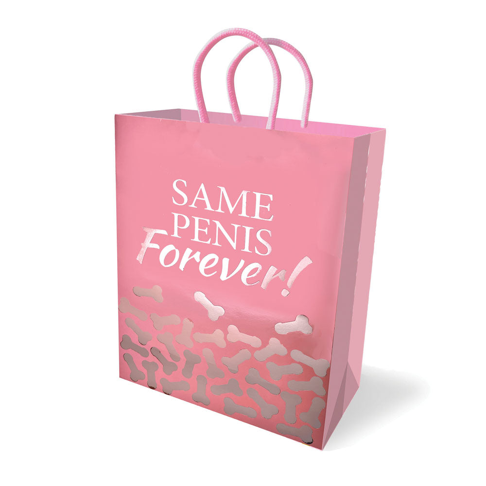 Buy Same Penis Forever Gift Bag - Novelty Gift Bag at NZ’s Mega Adult Toys Store. Discover premium sex toys with discreet shipping at the best price in NZ