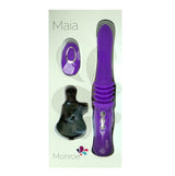 Buy Maia Monroe - Purple 38 cm USB Rechargeable Thrusting Vibrator at NZ’s Mega Adult Toys Store. Discover premium sex toys with discreet shipping at the best price in NZ