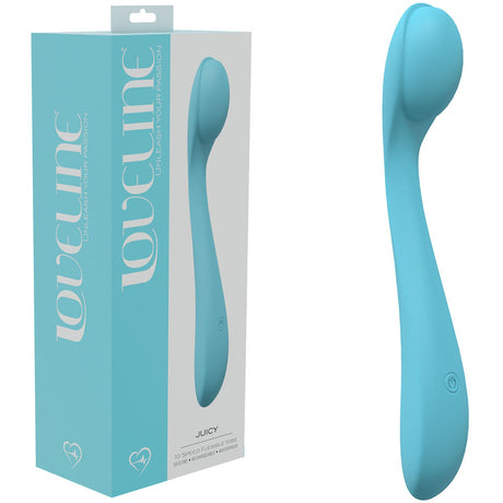 Buy LOVELINE Juicy - Blue - Blue 21.5 cm USB Rechargeable Vibrator at NZ’s Mega Adult Toys Store. Discover premium sex toys with discreet shipping at the best price in NZ