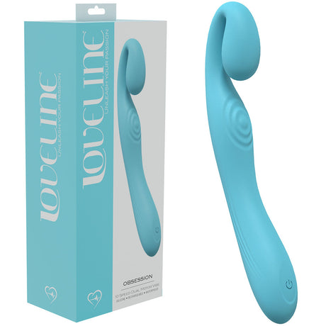 Buy LOVELINE Obsession - Blue - Blue 18.4 cm USB Rechargeable Vibrator at NZ’s Mega Adult Toys Store. Discover premium sex toys with discreet shipping at the best price in NZ