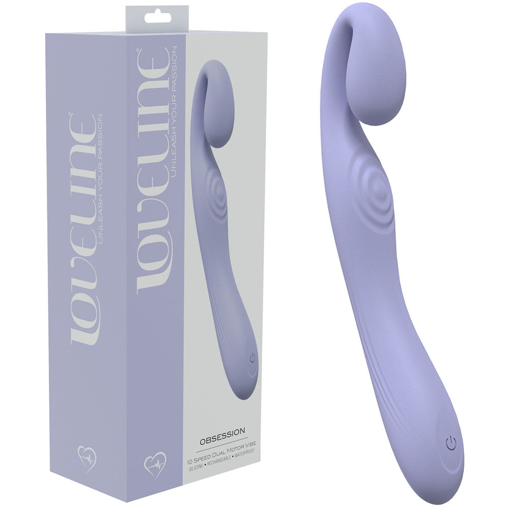 Buy LOVELINE Obsession - Lavender - Lavender 18.4 cm USB Rechargeable Vibrator at NZ’s Mega Adult Toys Store. Discover premium sex toys with discreet shipping at the best price in NZ