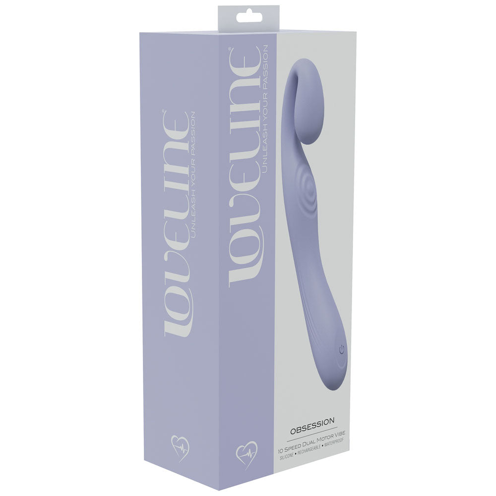 Buy LOVELINE Obsession - Lavender - Lavender 18.4 cm USB Rechargeable Vibrator at NZ’s Mega Adult Toys Store. Discover premium sex toys with discreet shipping at the best price in NZ