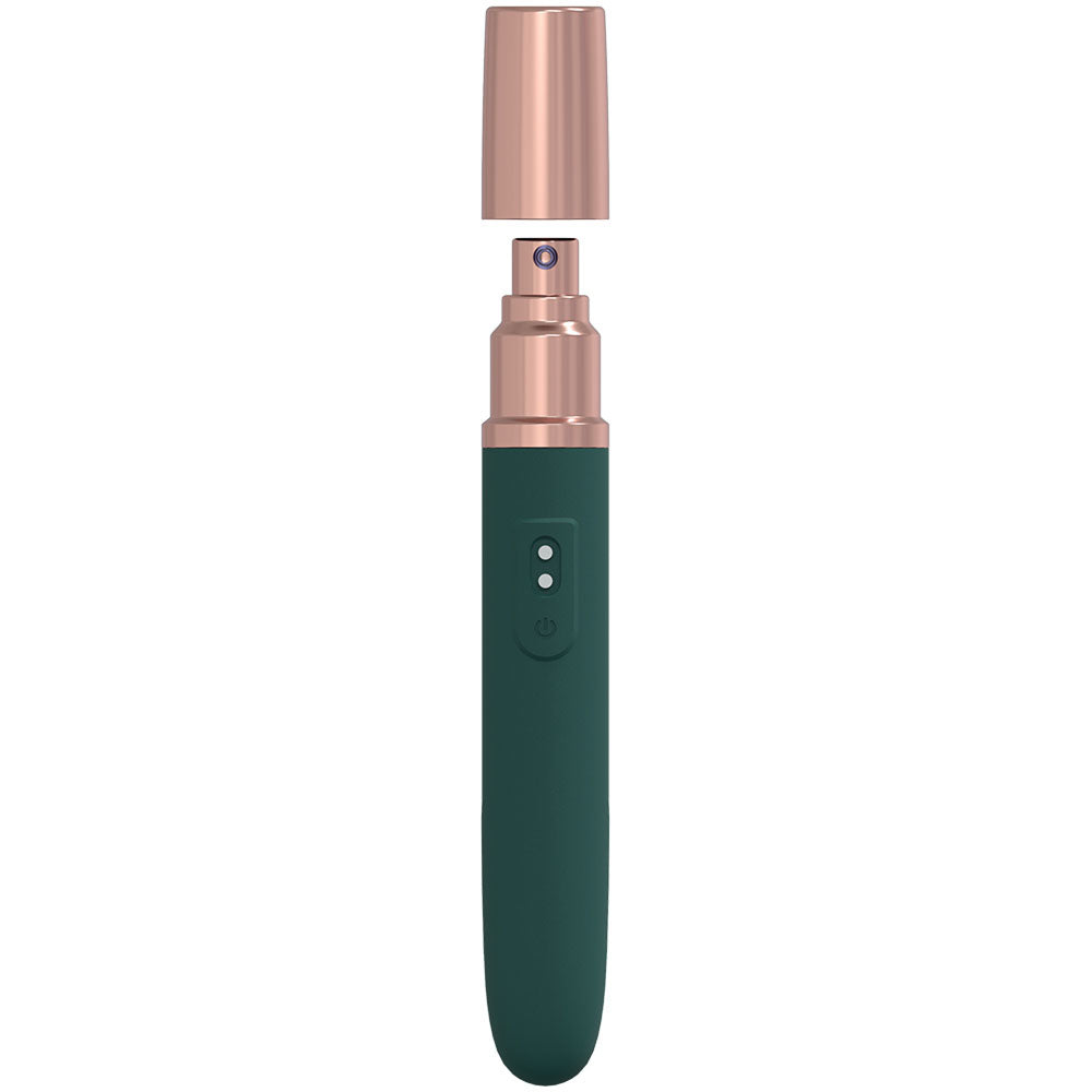 Buy LOVELINE The Traveler - Green - Green 17.6 cm USB Rechargeable Vibrator with Lube Applicator at NZ’s Mega Adult Toys Store. Discover premium sex toys with discreet shipping at the best price in NZ