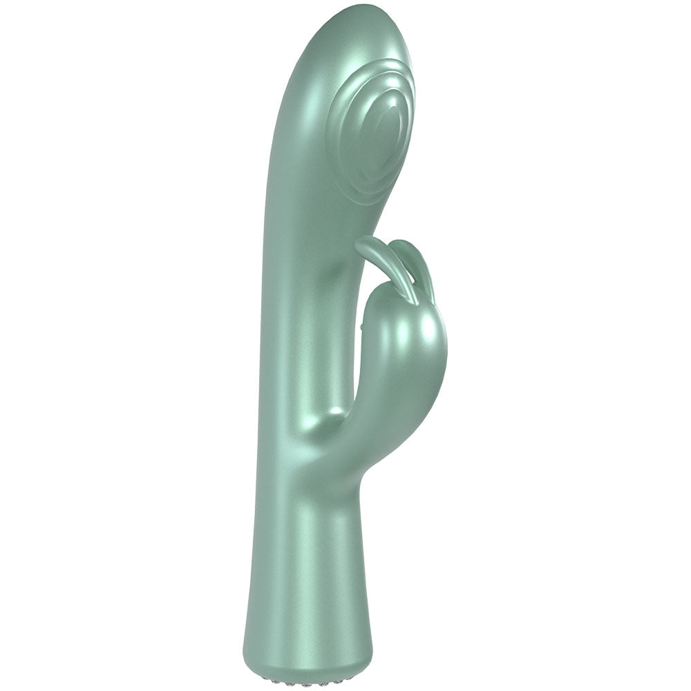 Buy LOVELINE La Perla I - Green - Pearlescent Green 19.2 cm USB Rechargeable Rabbit Vibrator at NZ’s Mega Adult Toys Store. Discover premium sex toys with discreet shipping at the best price in NZ