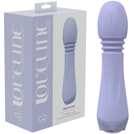 Buy LOVELINE Rapture - Lavender 13.5 cm USB Rechargeable Massage Wand at NZ’s Mega Adult Toys Store. Discover premium sex toys with discreet shipping at the best price in NZ