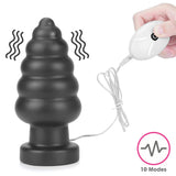 Buy King Sized 7'' Vibrating Anal Cracker - Black 17.8 cm XL Vibrating Butt Plug at NZ’s Mega Adult Toys Store. Discover premium sex toys with discreet shipping at the best price in NZ