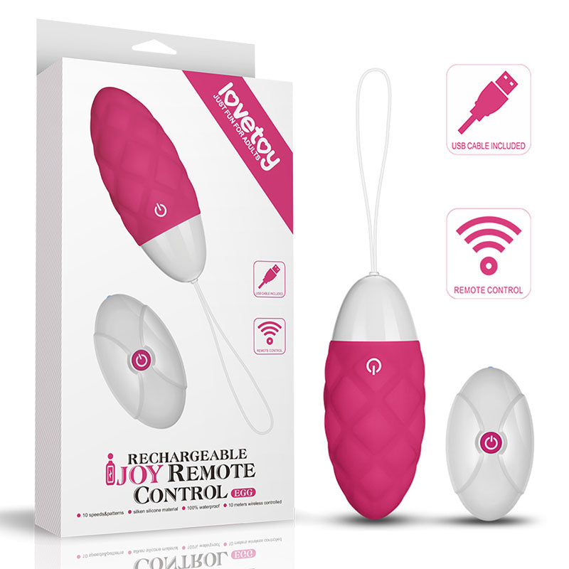 Buy IJOY Rechargeable Remote Control Egg - Pink USB Rechargeable Egg with Remote at NZ’s Mega Adult Toys Store. Discover premium sex toys with discreet shipping at the best price in NZ