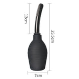 Buy Bondage Fetish Deluxe Douche - Black Unisex Curved Douche - 310 ml capacity at NZ’s Mega Adult Toys Store. Discover premium sex toys with discreet shipping at the best price in NZ