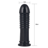 Buy King Sized 8'' Anal Bumper - Black 22.5 cm Mega Butt Plug at NZ’s Mega Adult Toys Store. Discover premium sex toys with discreet shipping at the best price in NZ