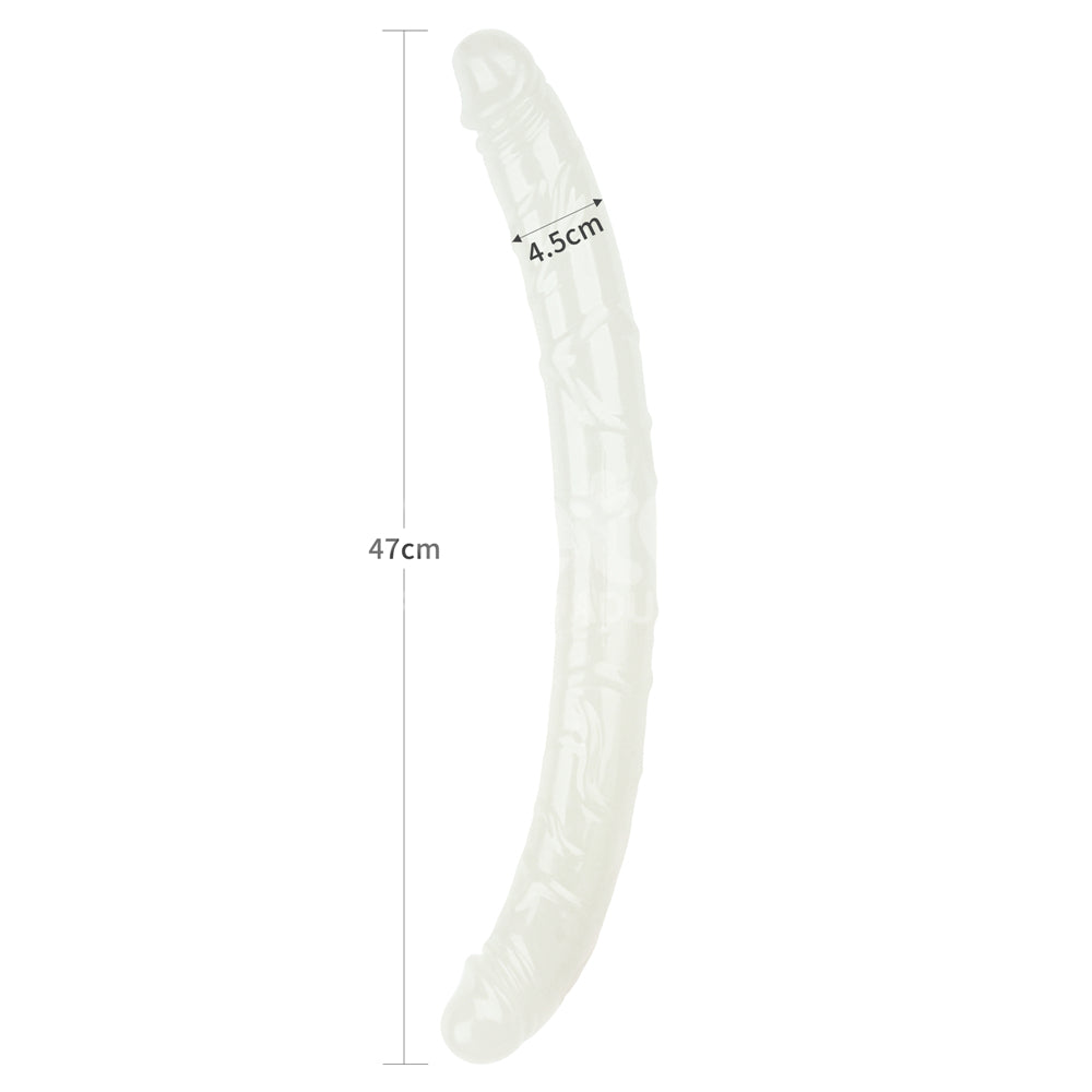 Buy Lumino Play 18.5'' Double Dildo - Glow in the Dark Blue 47 cm Double Dong at NZ’s Mega Adult Toys Store. Discover premium sex toys with discreet shipping at the best price in NZ