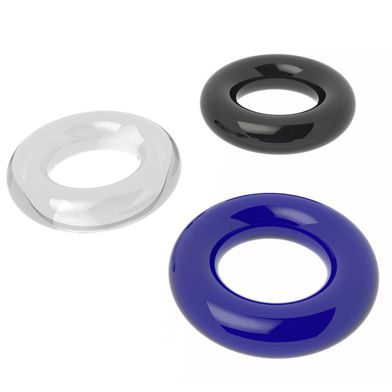 Buy Power Plus Triple Donut Ring Set - Coloured Cock Rings - Set of 3 at NZ’s Mega Adult Toys Store. Discover premium sex toys with discreet shipping at the best price in NZ