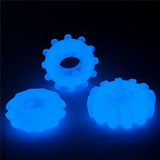 Buy Lumino Play Penis Rings 3 Pack - Glow in the Dark Blue Cock Rings - Set of 3 at NZ’s Mega Adult Toys Store. Discover premium sex toys with discreet shipping at the best price in NZ