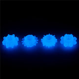 Buy Lumino Play Penis Rings 4 Pack - Glow in the Dark Blue Cock Rings - Set of 4 at NZ’s Mega Adult Toys Store. Discover premium sex toys with discreet shipping at the best price in NZ