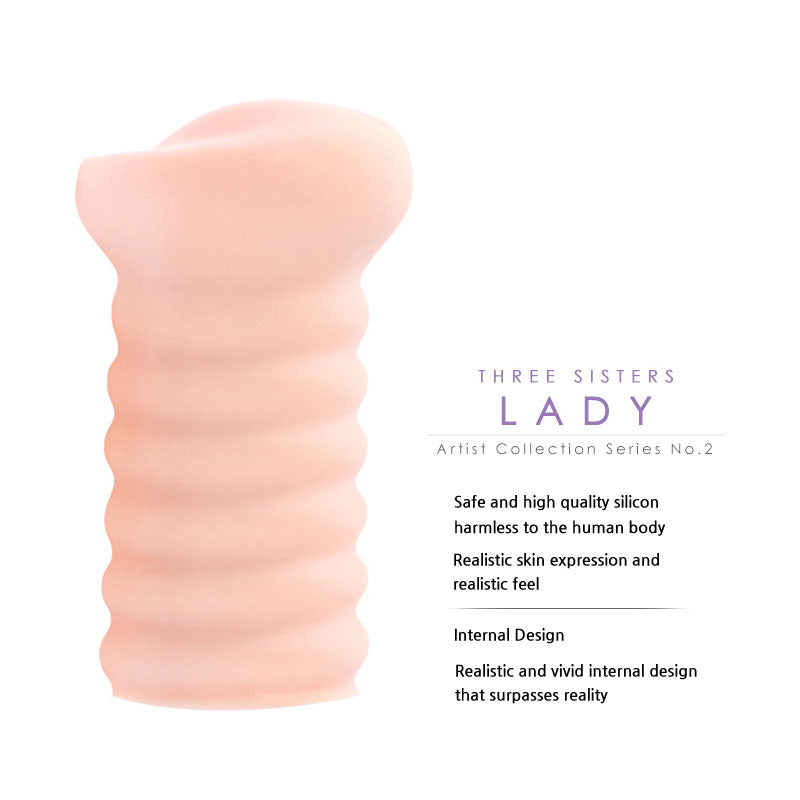 Buy Kokos Three Sisters - Lady - Flesh Vagina Stroker at NZ’s Mega Adult Toys Store. Discover premium sex toys with discreet shipping at the best price in NZ