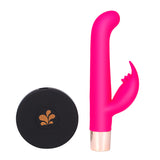 Buy Maia HAILEY PRO - Pink 15.2 cm QI Wireless Rechargeable Rabbit Vibrator at NZ’s Mega Adult Toys Store. Discover premium sex toys with discreet shipping at the best price in NZ