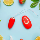 Buy Maia SHORTCAKE - Red USB Rechargeable Vibrating Egg with Wireless Remote at NZ’s Mega Adult Toys Store. Discover premium sex toys with discreet shipping at the best price in NZ