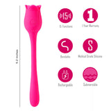 Buy Maia MEADOW - Pink 14 cm USB Rechargeable Flower Stimulator at NZ’s Mega Adult Toys Store. Discover premium sex toys with discreet shipping at the best price in NZ