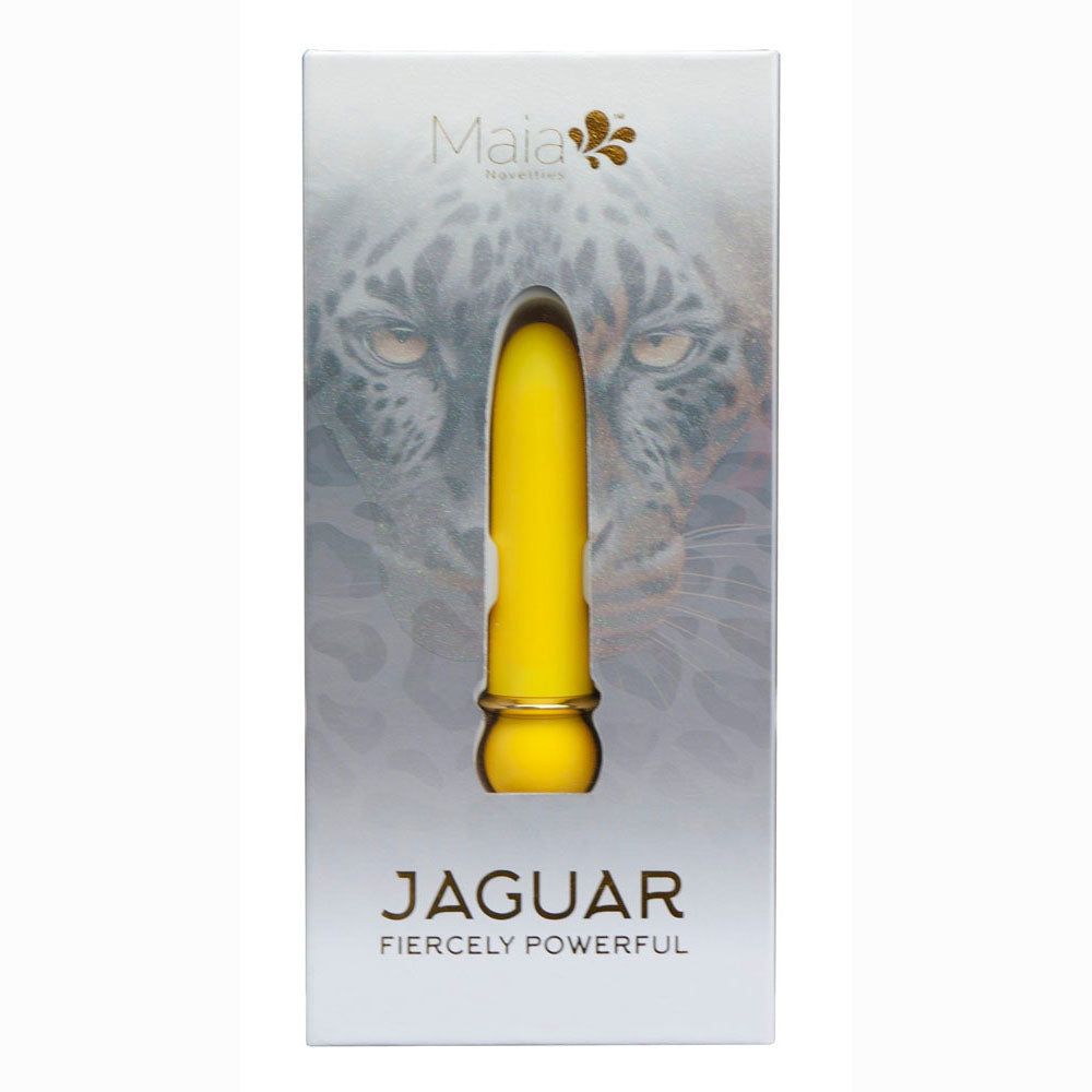 Buy Maia JAGUAR - Yellow - Yellow 10.1 cm USB Rechargeable Bullet at NZ’s Mega Adult Toys Store. Discover premium sex toys with discreet shipping at the best price in NZ