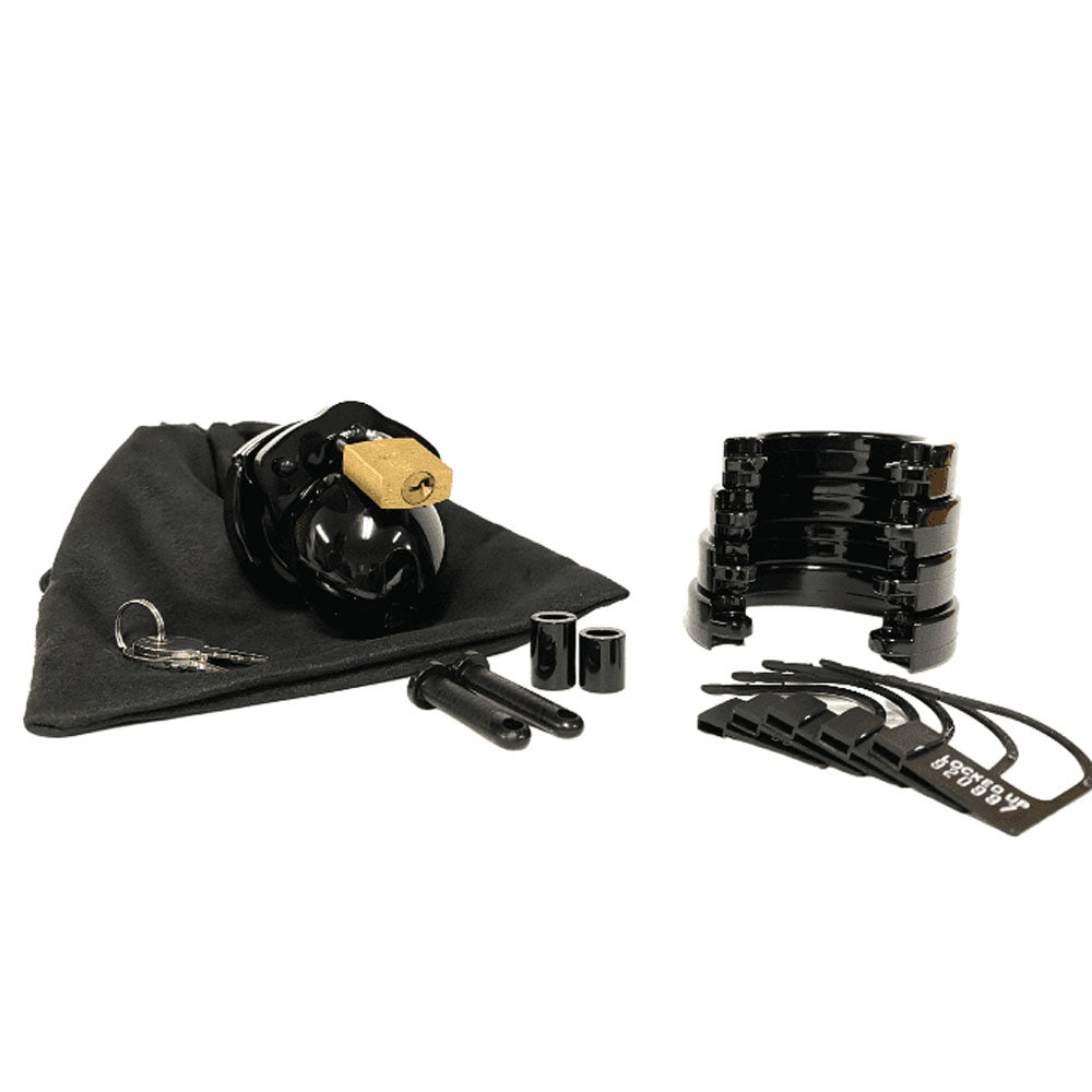 Buy Mini - Me Black Chastity Cock Cage Kit - Black - Black 1.25 Inch Cock Cage Kit at NZ’s Mega Adult Toys Store. Discover premium sex toys with discreet shipping at the best price in NZ