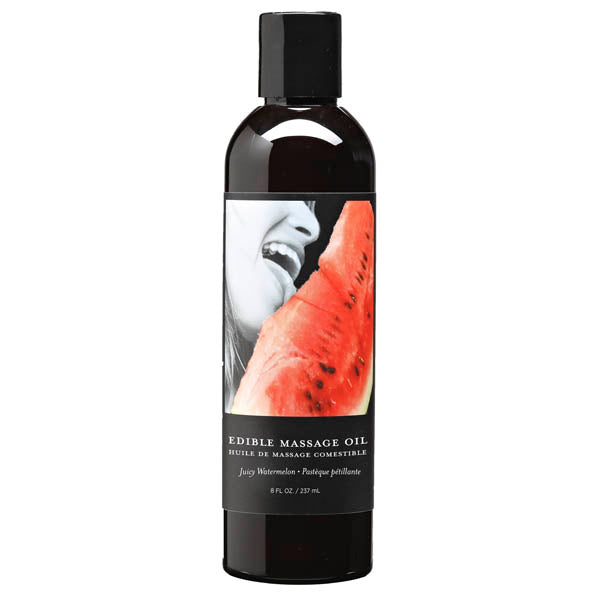 Buy Edible Massage Oil - Juicy Watermelon Flavoured - 237 ml Bottle at NZ’s Mega Adult Toys Store. Discover premium sex toys with discreet shipping at the best price in NZ