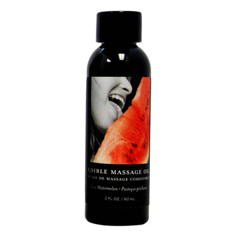 Buy Edible Massage Oil - Juicy Watermelon Flavoured - 59 ml Bottle at NZ’s Mega Adult Toys Store. Discover premium sex toys with discreet shipping at the best price in NZ