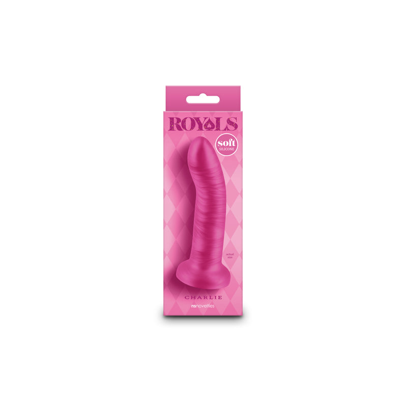 Buy Royals - 5'' Charlie - Metallic Pink 13.7 cm Dong at NZ’s Mega Adult Toys Store. Discover premium sex toys with discreet shipping at the best price in NZ