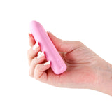 Buy Seduction - Roxy - Metallic Pink - Metallic Pink 9 cm USB Rechargeable Vibrating Bullet at NZ’s Mega Adult Toys Store. Discover premium sex toys with discreet shipping at the best price in NZ