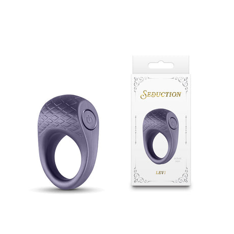 Buy Seduction - Levi - Metallic Grey - Metallic Grey USB Rechargeable Vibrating Cock Ring at NZ’s Mega Adult Toys Store. Discover premium sex toys with discreet shipping at the best price in NZ