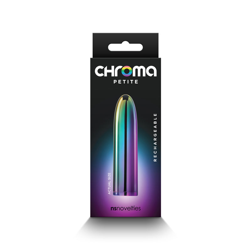 Buy Chroma Petite Bullet - Multicolour - Multicoloured 8.7 cm USB Rechargeable Bullet at NZ’s Mega Adult Toys Store. Discover premium sex toys with discreet shipping at the best price in NZ