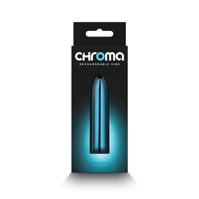 Buy Chroma Petite Bullet - Teal - Metallic Teal 8.7 cm USB Rechargeable Bullet at NZ’s Mega Adult Toys Store. Discover premium sex toys with discreet shipping at the best price in NZ