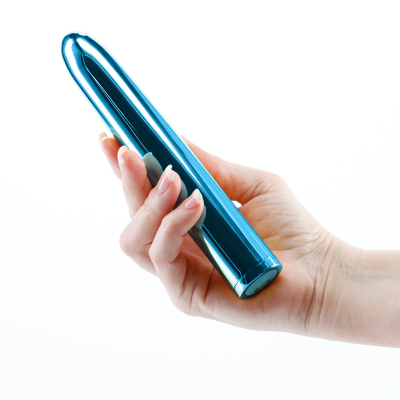 Buy Chroma - Teal - Metallic Teal 17 cm USB Rechargeable Vibrator at NZ’s Mega Adult Toys Store. Discover premium sex toys with discreet shipping at the best price in NZ