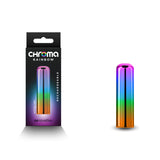 Buy Chroma Rainbow - Small - Metallic Rainbow 6.8 cm USB Rechargeable Bullet at NZ’s Mega Adult Toys Store. Discover premium sex toys with discreet shipping at the best price in NZ