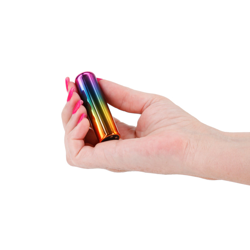 Buy Chroma Rainbow - Small - Metallic Rainbow 6.8 cm USB Rechargeable Bullet at NZ’s Mega Adult Toys Store. Discover premium sex toys with discreet shipping at the best price in NZ