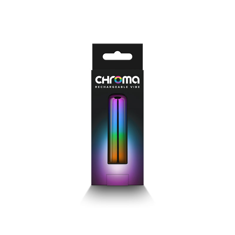 Buy Chroma Rainbow - Small - Metallic Rainbow 6.8 cm USB Rechargeable Bullet at NZ’s Mega Adult Toys Store. Discover premium sex toys with discreet shipping at the best price in NZ