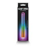 Buy Chroma Rainbow - Large - Metallic Rainbow 13.8 cm USB Rechargeable Vibrator at NZ’s Mega Adult Toys Store. Discover premium sex toys with discreet shipping at the best price in NZ