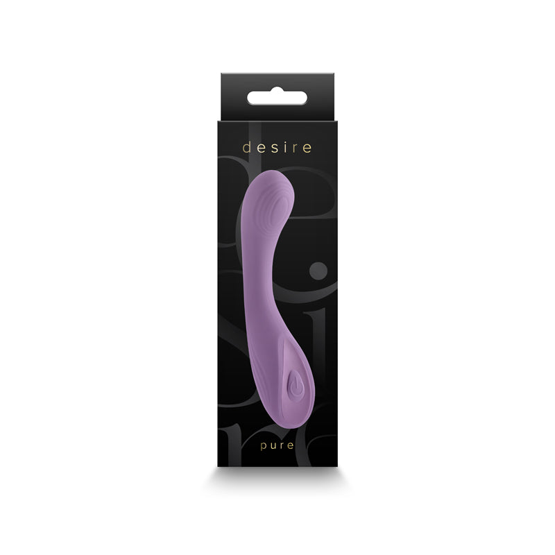 Buy Desire - Pure - Dusty Lavender - Lavender 13.7 cm USB Rechargeable Vibrator at NZ’s Mega Adult Toys Store. Discover premium sex toys with discreet shipping at the best price in NZ