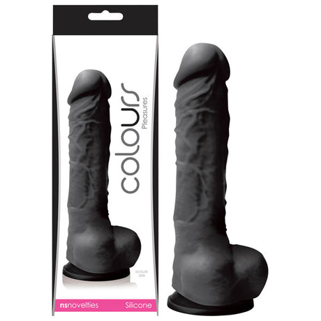 Buy Colours - Pleasures - Black 12.7 cm (5'') Dong at NZ’s Mega Adult Toys Store. Discover premium sex toys with discreet shipping at the best price in NZ