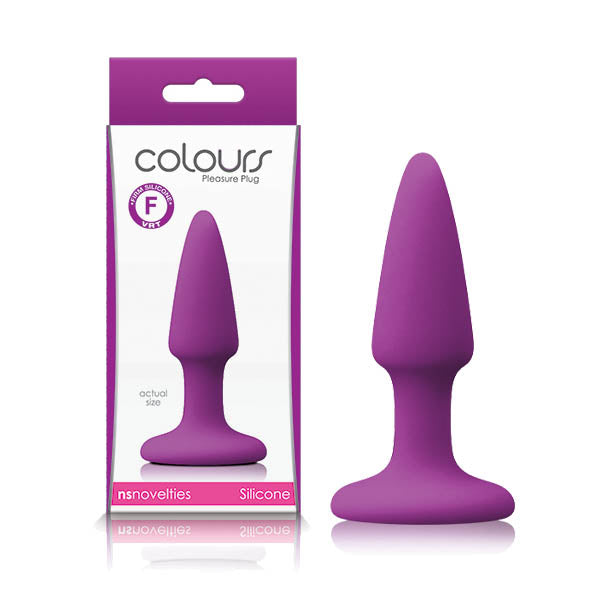 Buy Colours Pleasures - Purple Mini Butt Plug at NZ’s Mega Adult Toys Store. Discover premium sex toys with discreet shipping at the best price in NZ