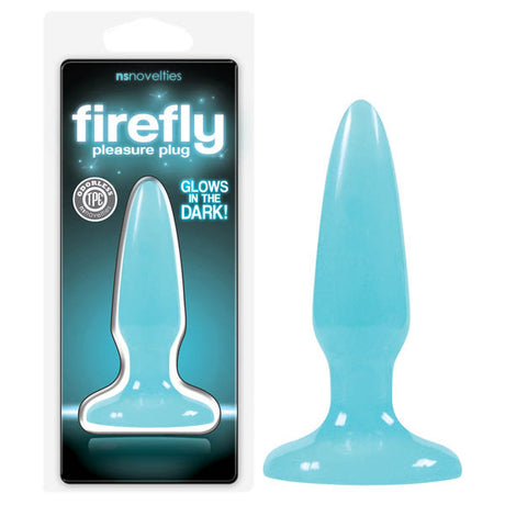 Buy Firefly Pleasure Plug - Glow - in - the - Dark Blue 8.1 cm (3.2'') Mini Butt Plug at NZ’s Mega Adult Toys Store. Discover premium sex toys with discreet shipping at the best price in NZ