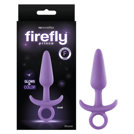 Buy Firefly Prince - Glow - in - Dark Purple 10.9 cm Small Butt Plug with Ring Bull at NZ’s Mega Adult Toys Store. Discover premium sex toys with discreet shipping at the best price in NZ