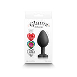 Buy Glams Xchange Heart - Medium - Black Medium Butt Plug with Interchangeable Heart Gems at NZ’s Mega Adult Toys Store. Discover premium sex toys with discreet shipping at the best price in NZ