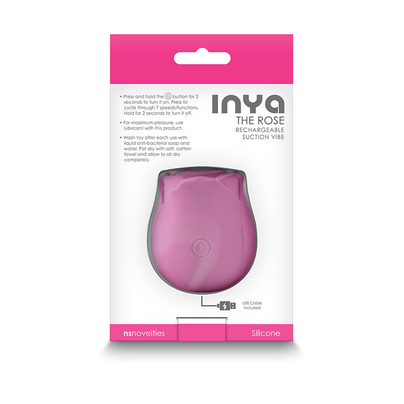 Buy INYA The Rose - Pink - Pink Clitoral Air Pulsation Stimulator at NZ’s Mega Adult Toys Store. Discover premium sex toys with discreet shipping at the best price in NZ