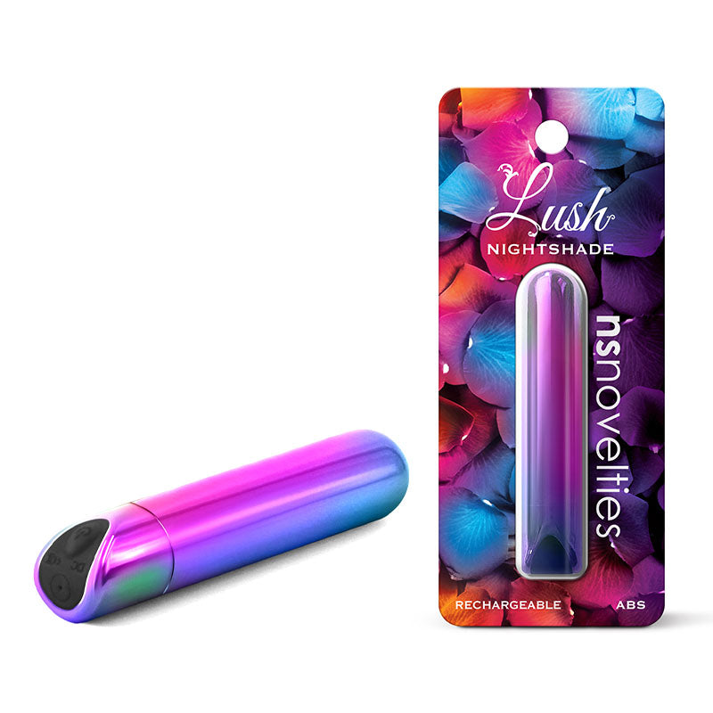 Buy Lush Nightshade - Multicolour - Multicoloured 8.9 cm USB Rechargeable Bullet at NZ’s Mega Adult Toys Store. Discover premium sex toys with discreet shipping at the best price in NZ