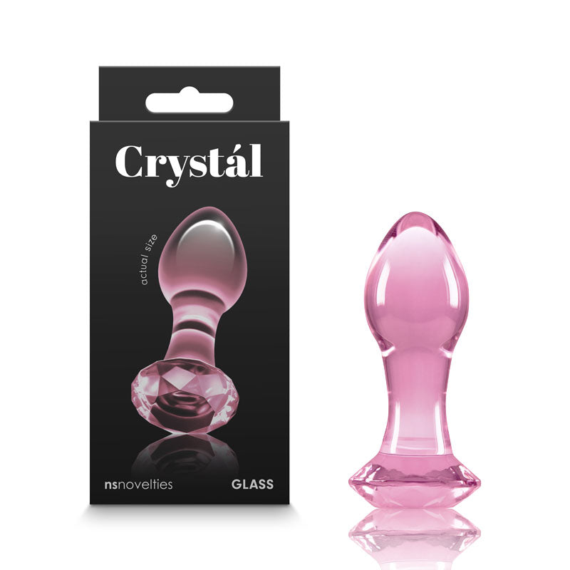 Buy Crystal Gem - Pink - Pink 9 cm Glass Butt Plug at NZ’s Mega Adult Toys Store. Discover premium sex toys with discreet shipping at the best price in NZ