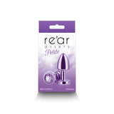 Buy Rear Assets Petite - Purple - Purple 6 cm Metal Butt Plug with Purple Round Gem Base at NZ’s Mega Adult Toys Store. Discover premium sex toys with discreet shipping at the best price in NZ