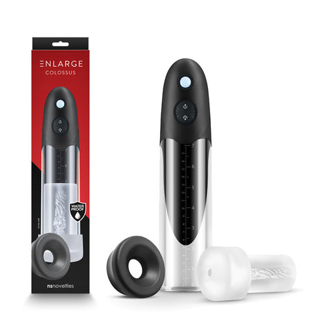 Buy Enlarge Colossus Pump - USB Rechargeable Automatic Penis Pump at NZ’s Mega Adult Toys Store. Discover premium sex toys with discreet shipping at the best price in NZ