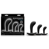 Buy Renegade P Spot Kit - Black Anal Plugs - Set of 3 Sizes at NZ’s Mega Adult Toys Store. Discover premium sex toys with discreet shipping at the best price in NZ