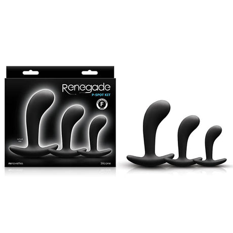 Buy Renegade P Spot Kit - Black Anal Plugs - Set of 3 Sizes at NZ’s Mega Adult Toys Store. Discover premium sex toys with discreet shipping at the best price in NZ